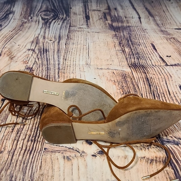 LOUISE et Cie Lo-Abri Ghillie Lace Up ballerina Flats size US 6.5 Leather Ballet - Picture 12 of 16